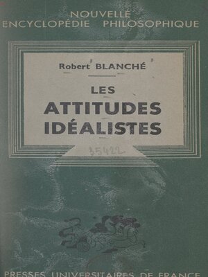 cover image of Les attitudes idéalistes